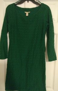 Banana Republic Green lace dress